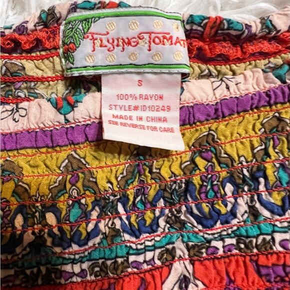 Flying Tomato strapless dress size small - Picture 3 of 3